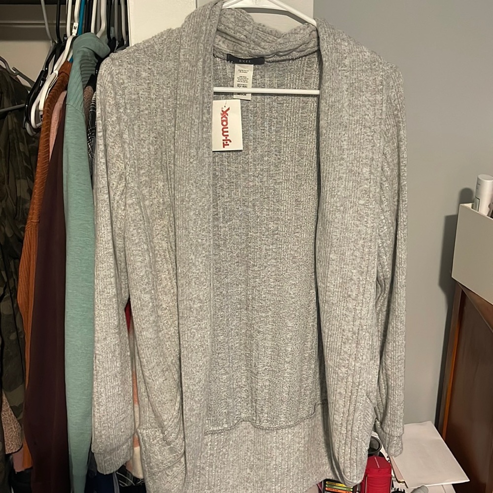Grey cardigan from tj max